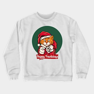 Happy pawlidays Crewneck Sweatshirt